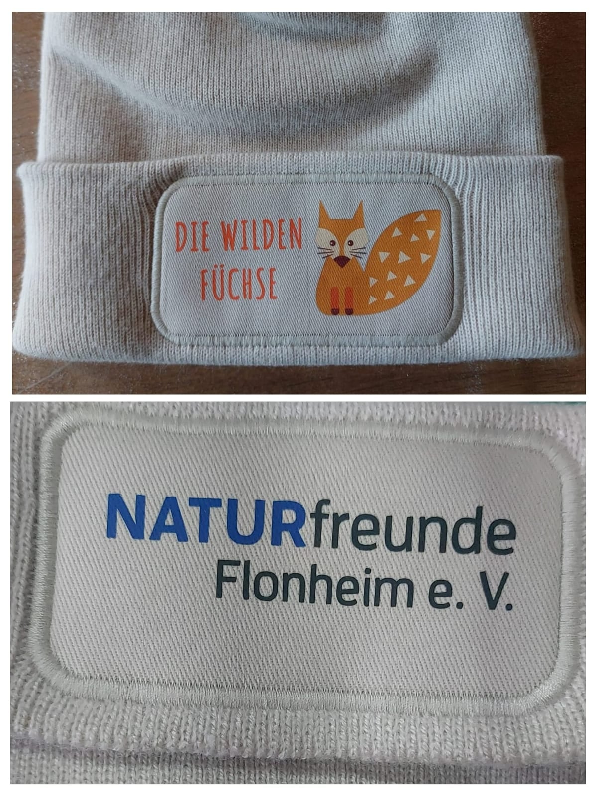 Mütze Die Wilden Füchse, NATURfreunde Flonheim